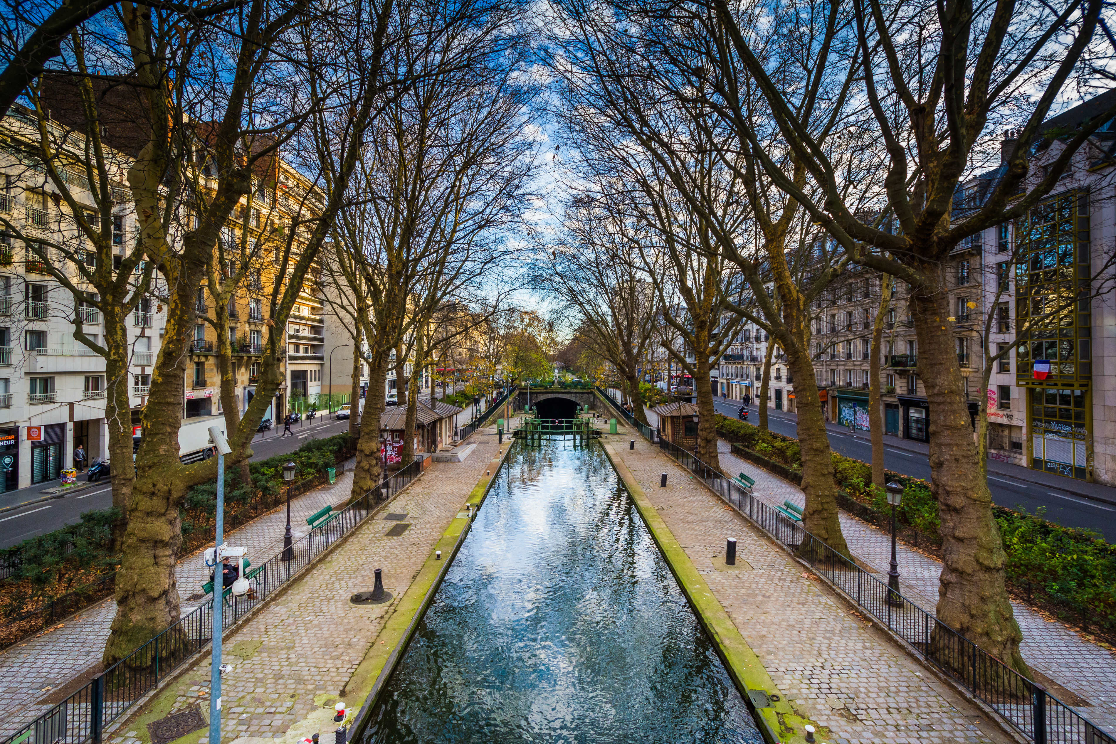 Canal St. Martin in Paris