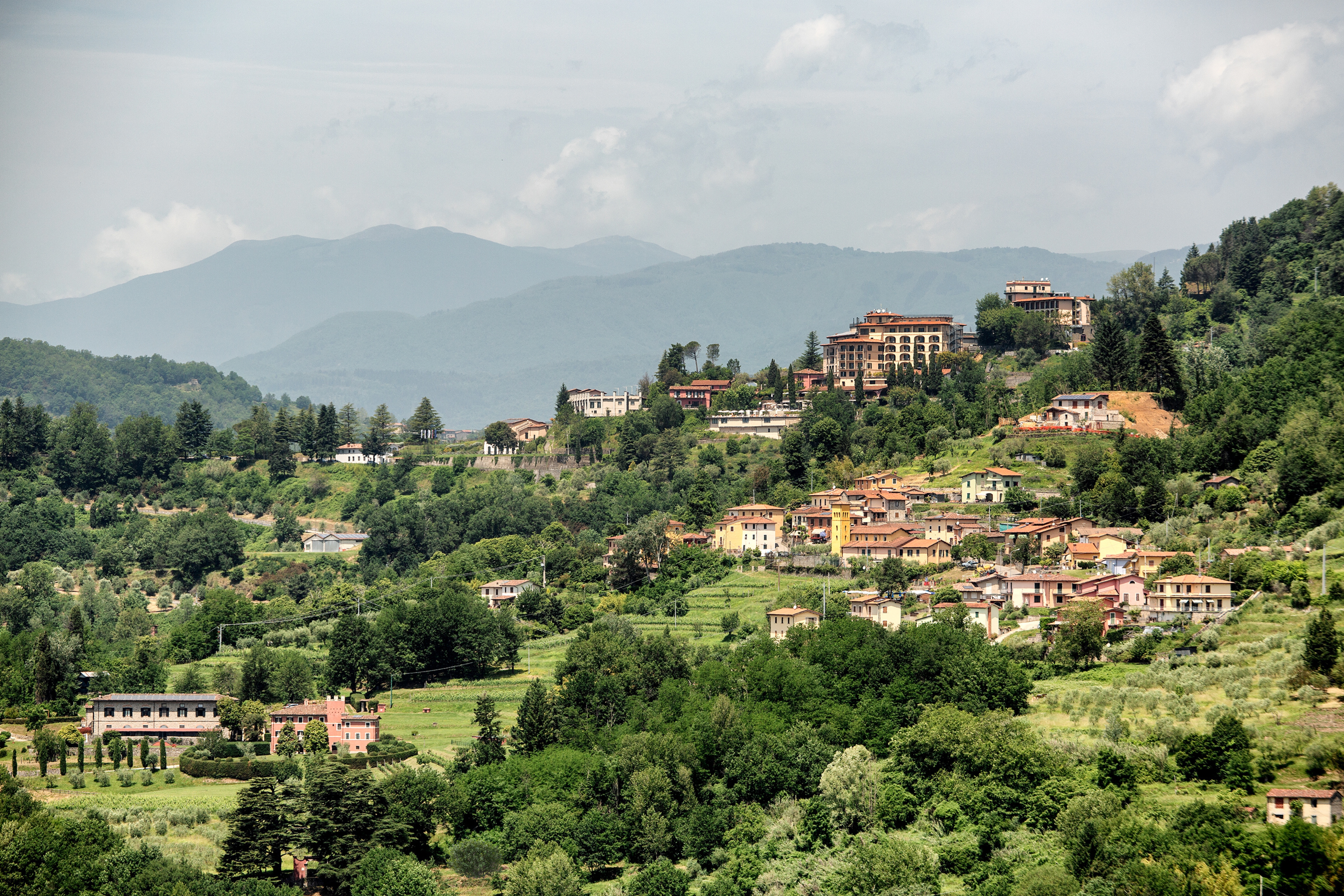 Barga in Tuscany, Italy