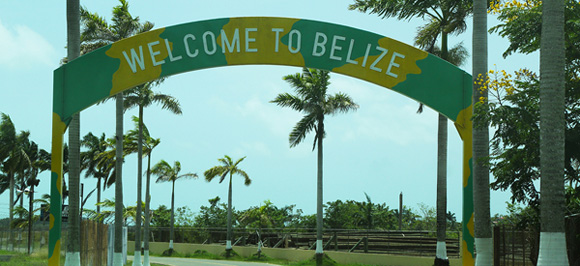 Driving in Belize City