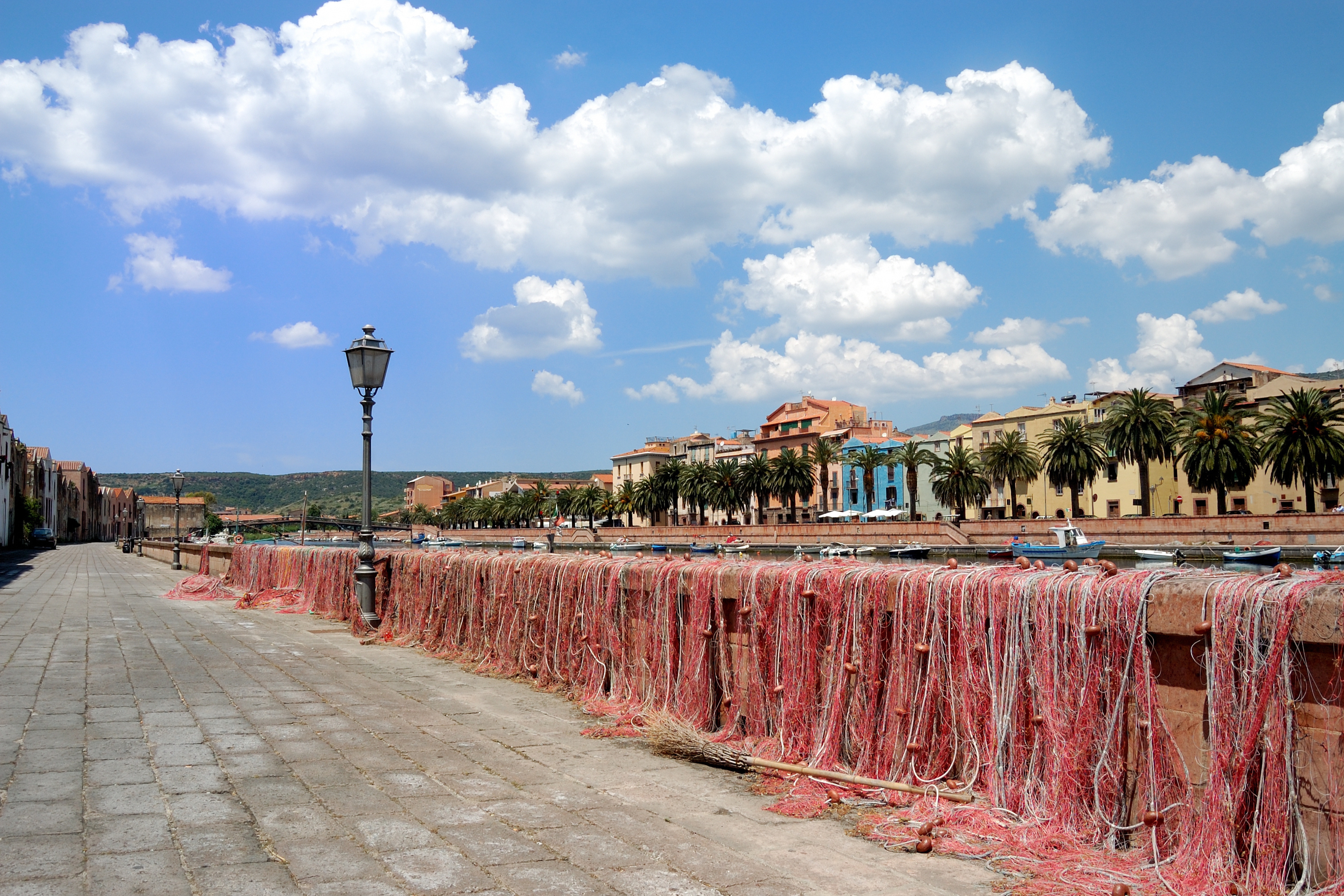 Bosa in Sardinia, Italy