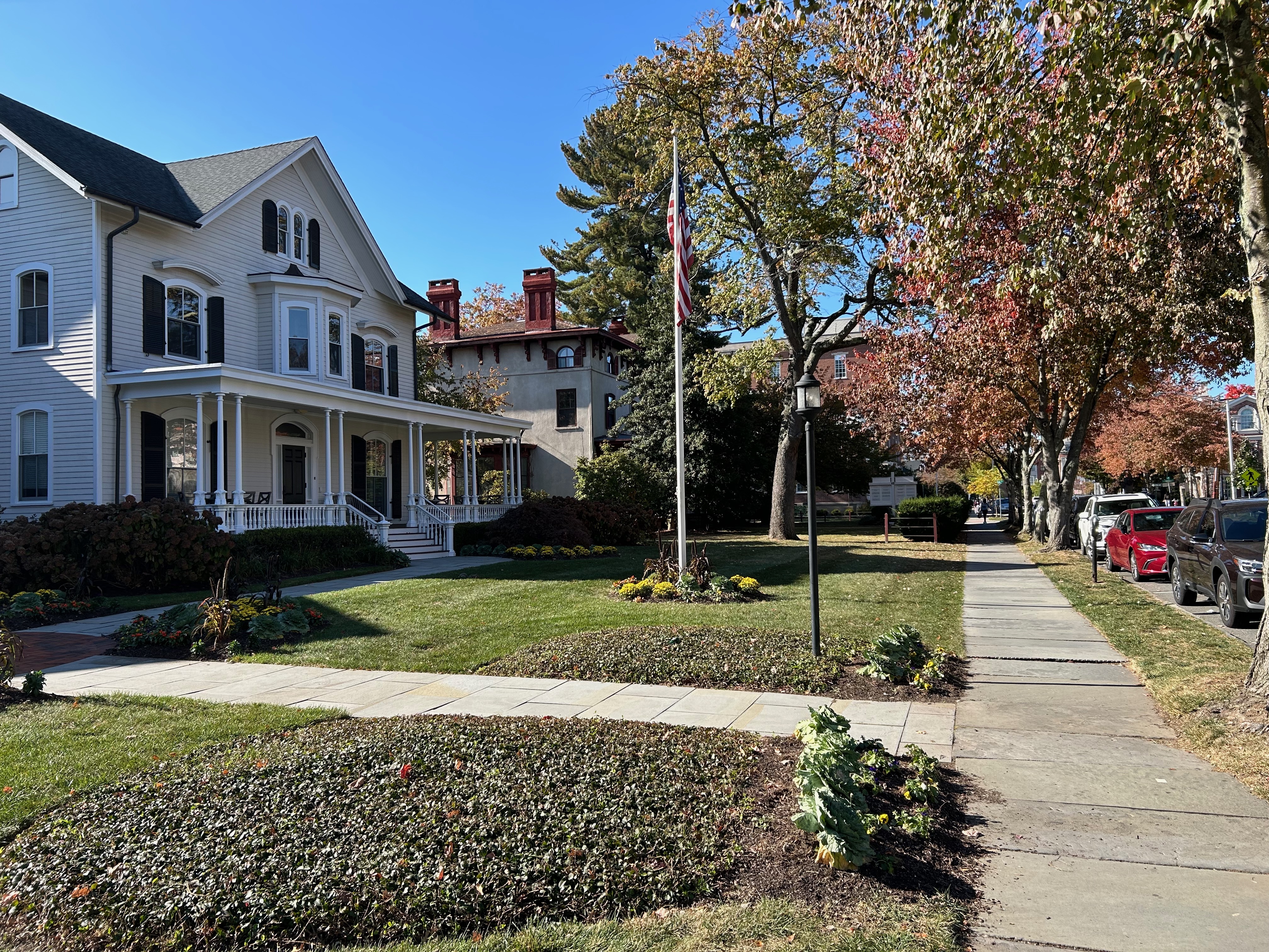 Residential Street in Morristown, NJ