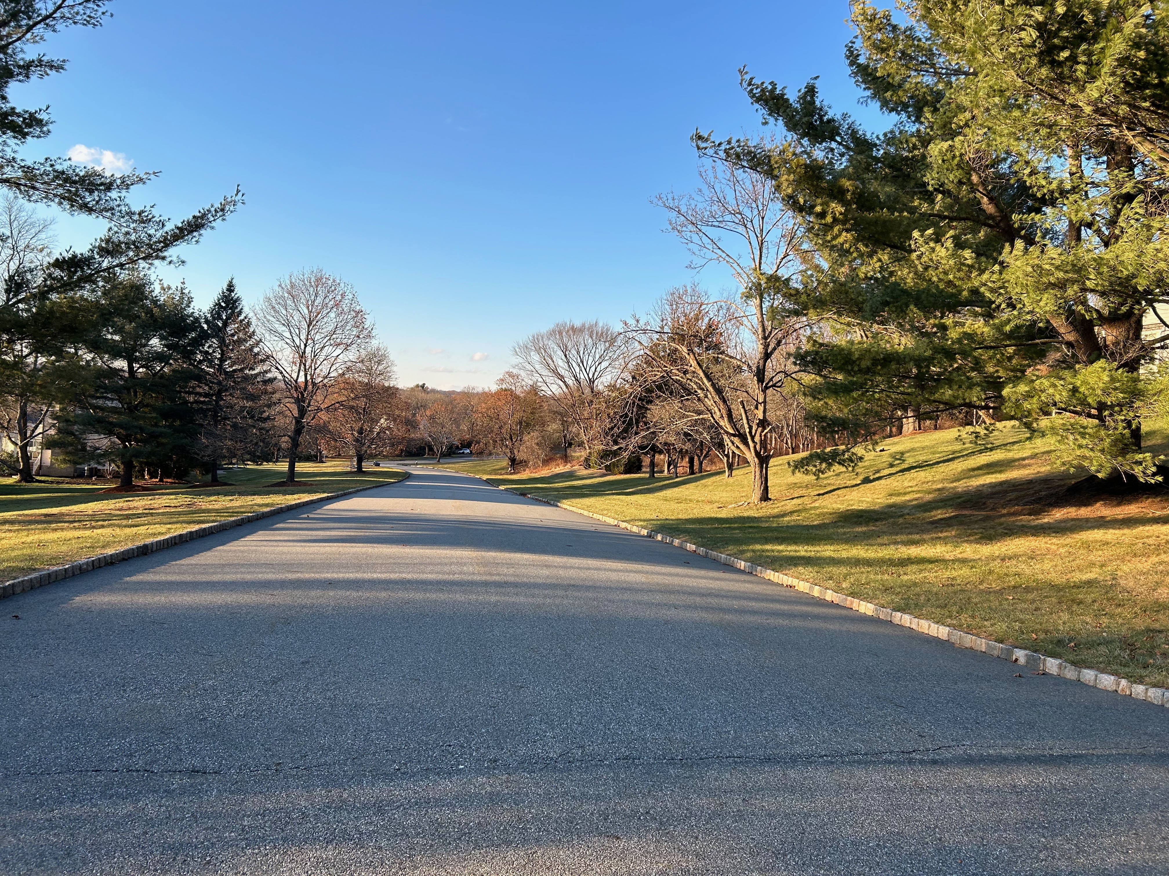 Residential Street in Peapack and Gladstone, NJ