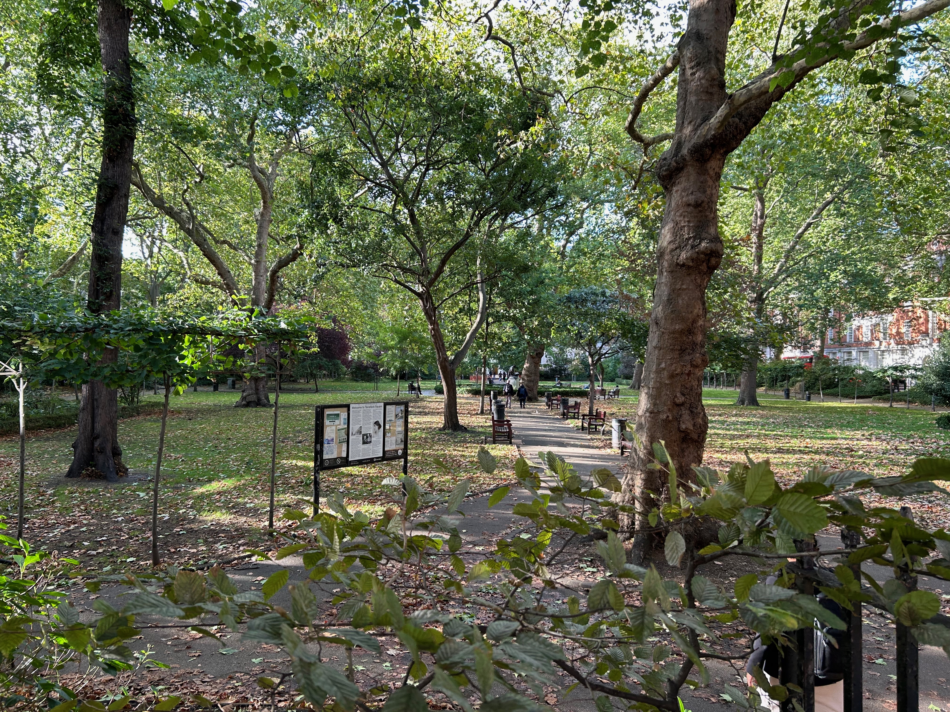 Tavistock Gardens in Bloomsbury