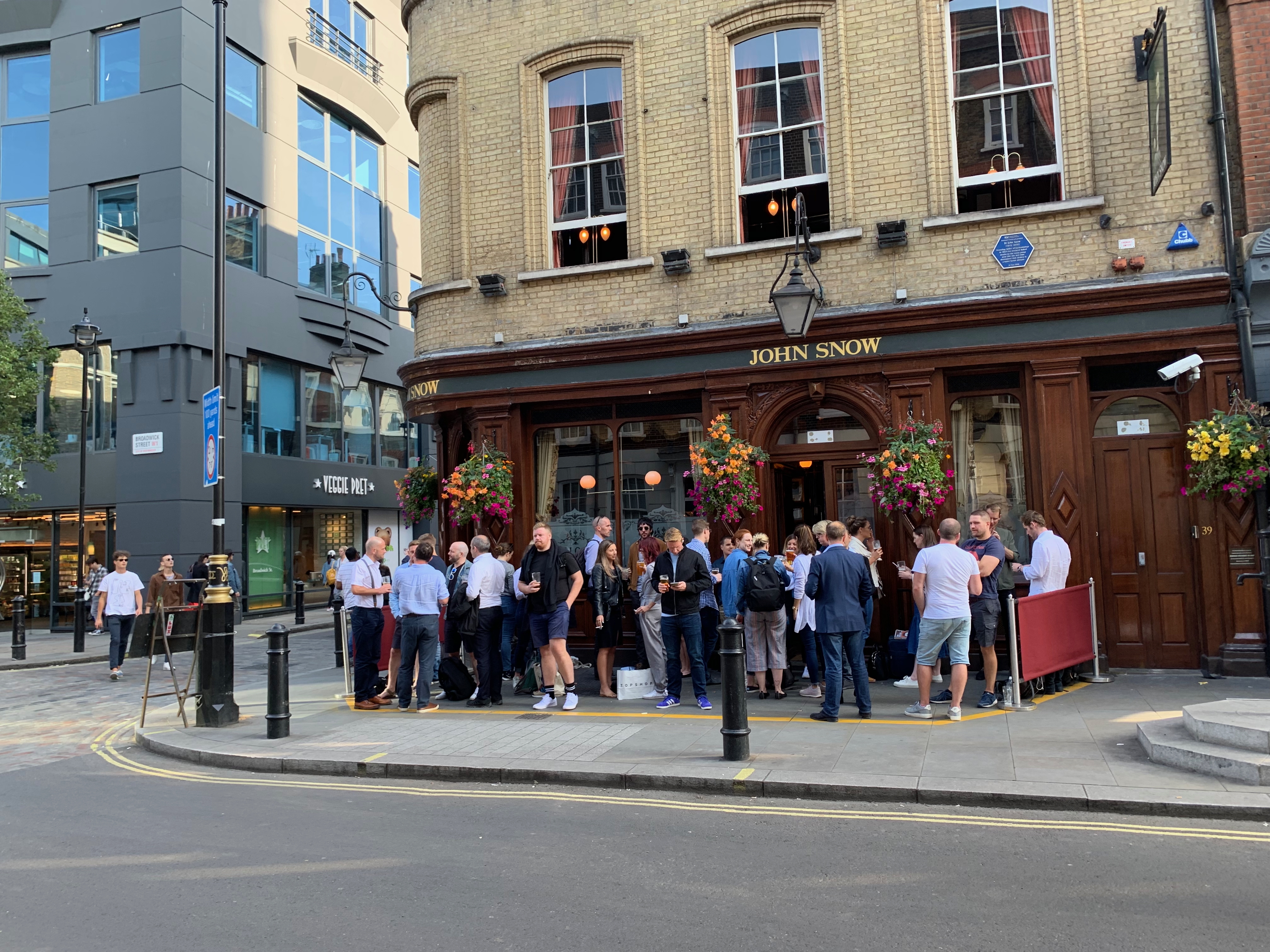 John Snow Pub in Soho