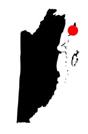 Map Ambergris Caye