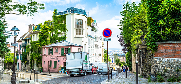 Montmarte in Paris