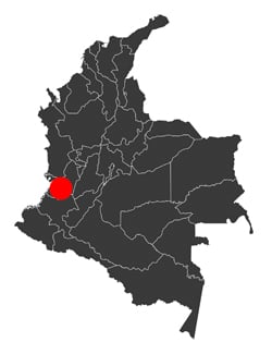 Map Cali Colombia