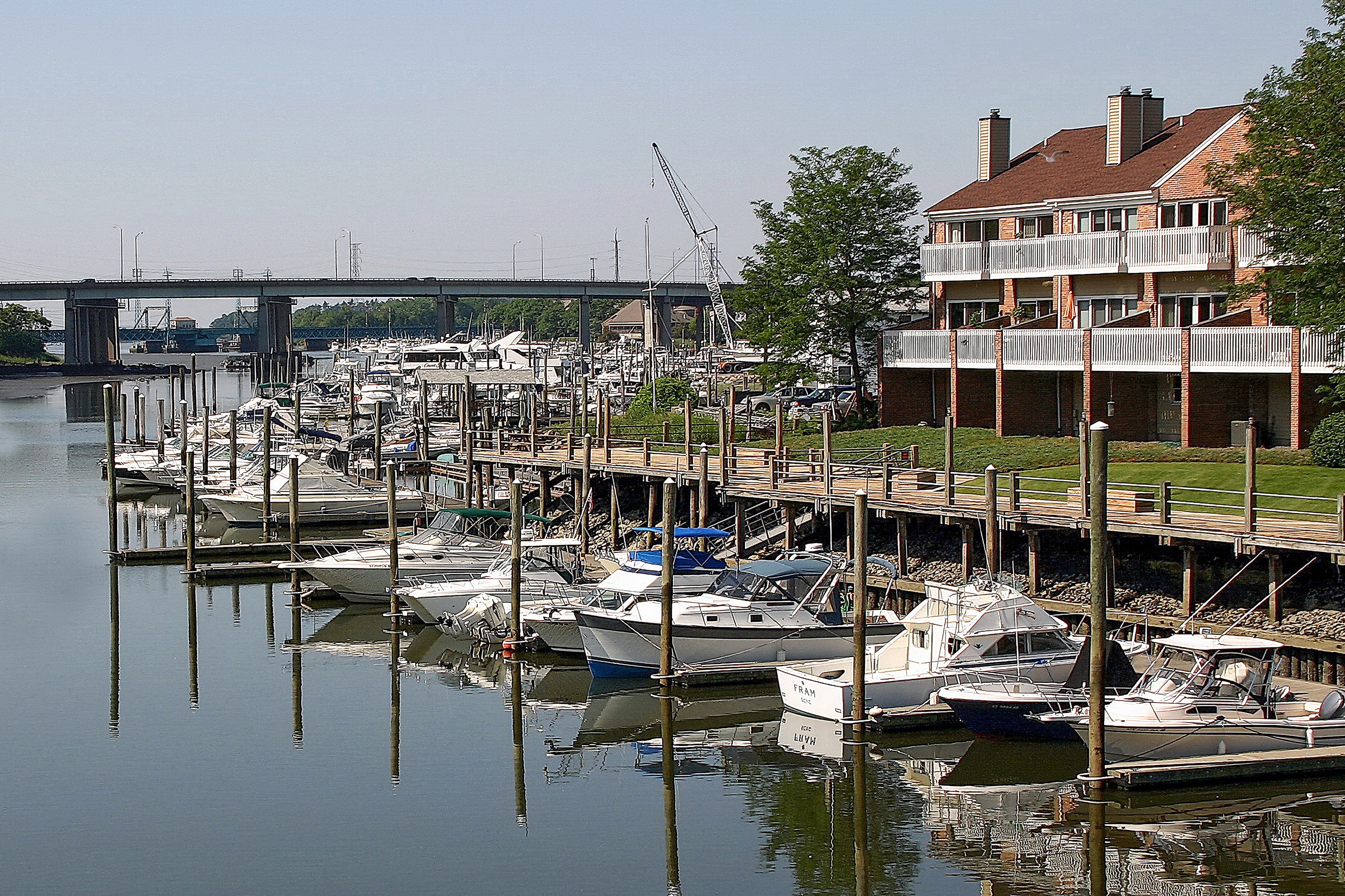 Marina in Cos Cob, CT