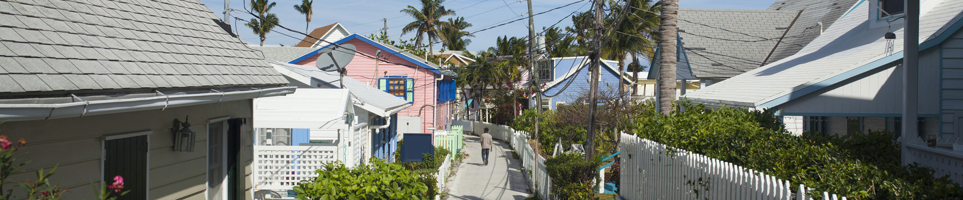 Hopetown in Elbow Cay, Bahamas