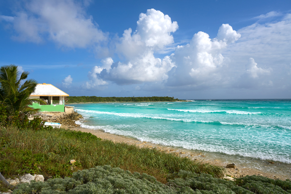 San Martin Beach in Cozumel, Mexico