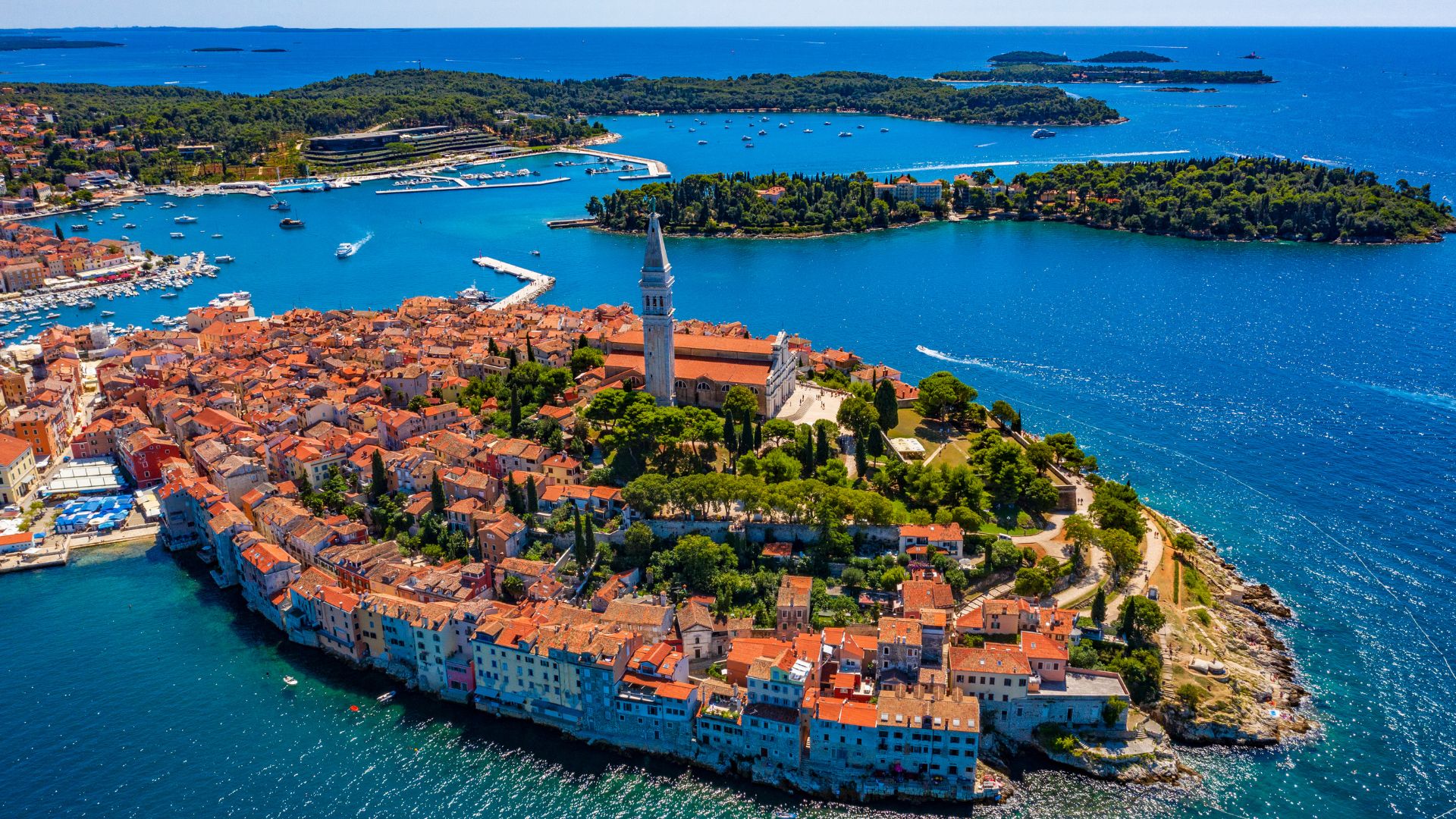 A View of Rovinj, Croatia