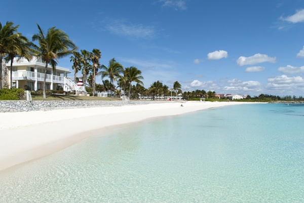 Lucaya Beach in Freeport, Bahamas