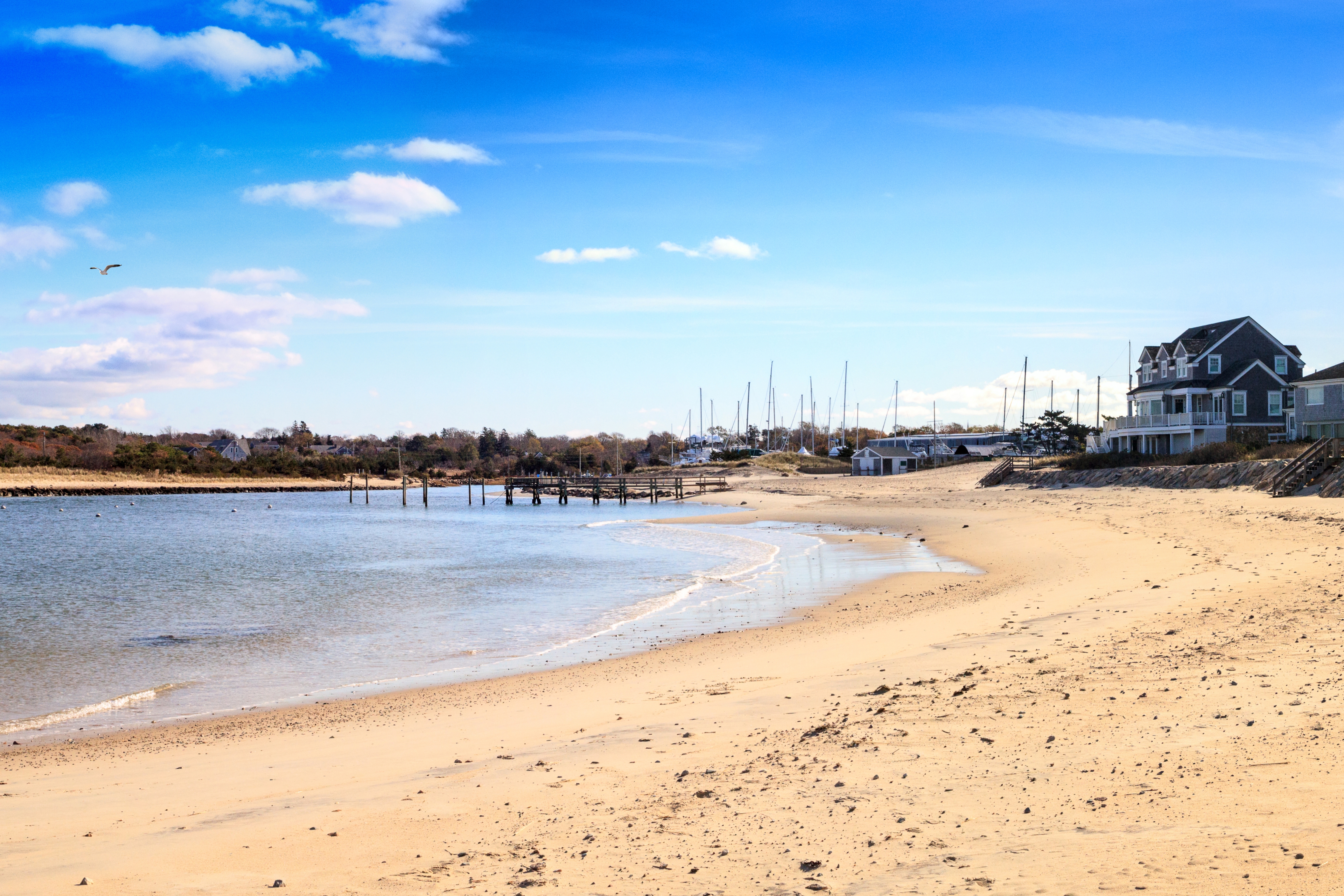 Sea Street Beach in Dennis, MA