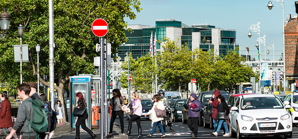 Driving in Dublin