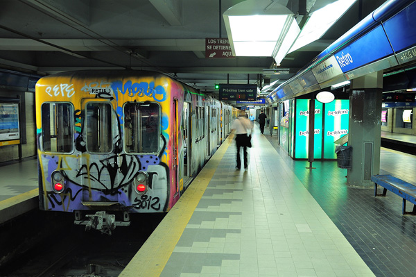 Metro in Buenos Aires, Argentina