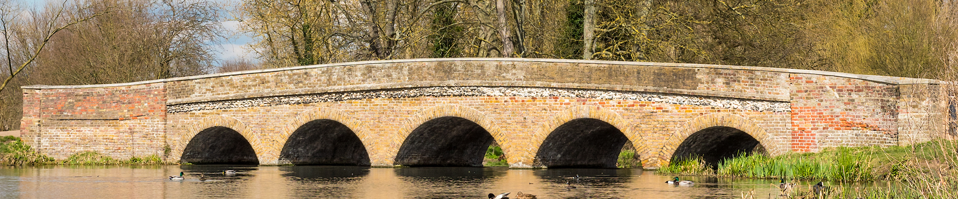 Five Arches Bridge in Sidcup, Bexley, London