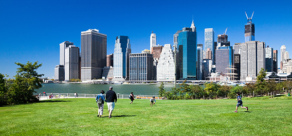 View From Dumbo in Brooklyn, NYC