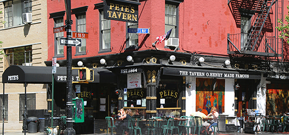 Pete's Tavern in Gramercy Park