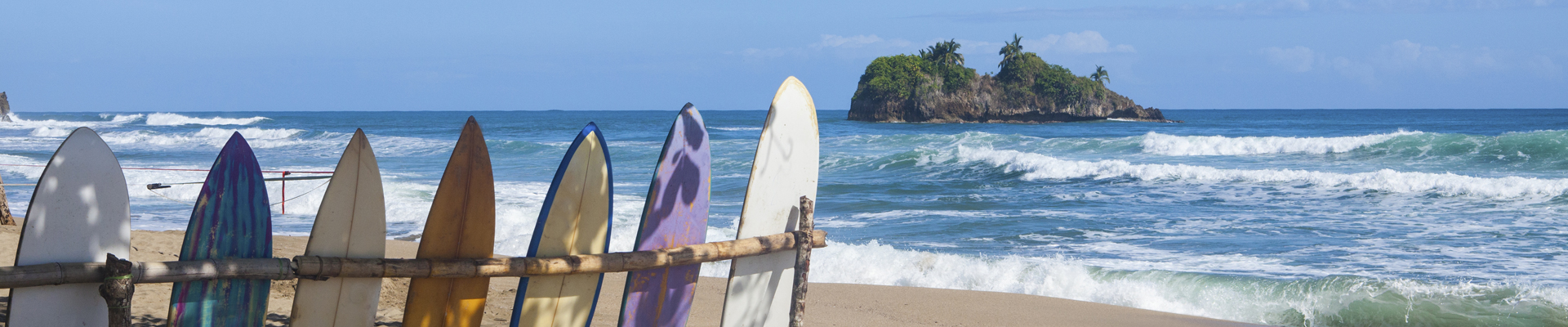 Playa Cocles near Puerto Viejo on Costa Rica's Caribbean Coast