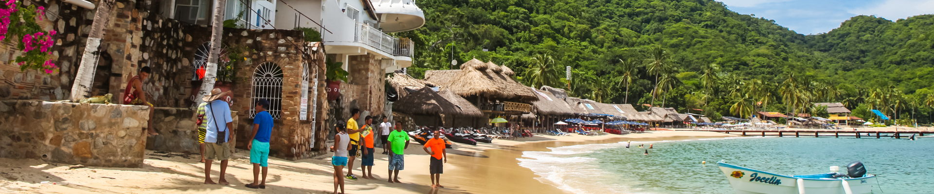 Playa las Animas near Puerto Vallarta, Mexico