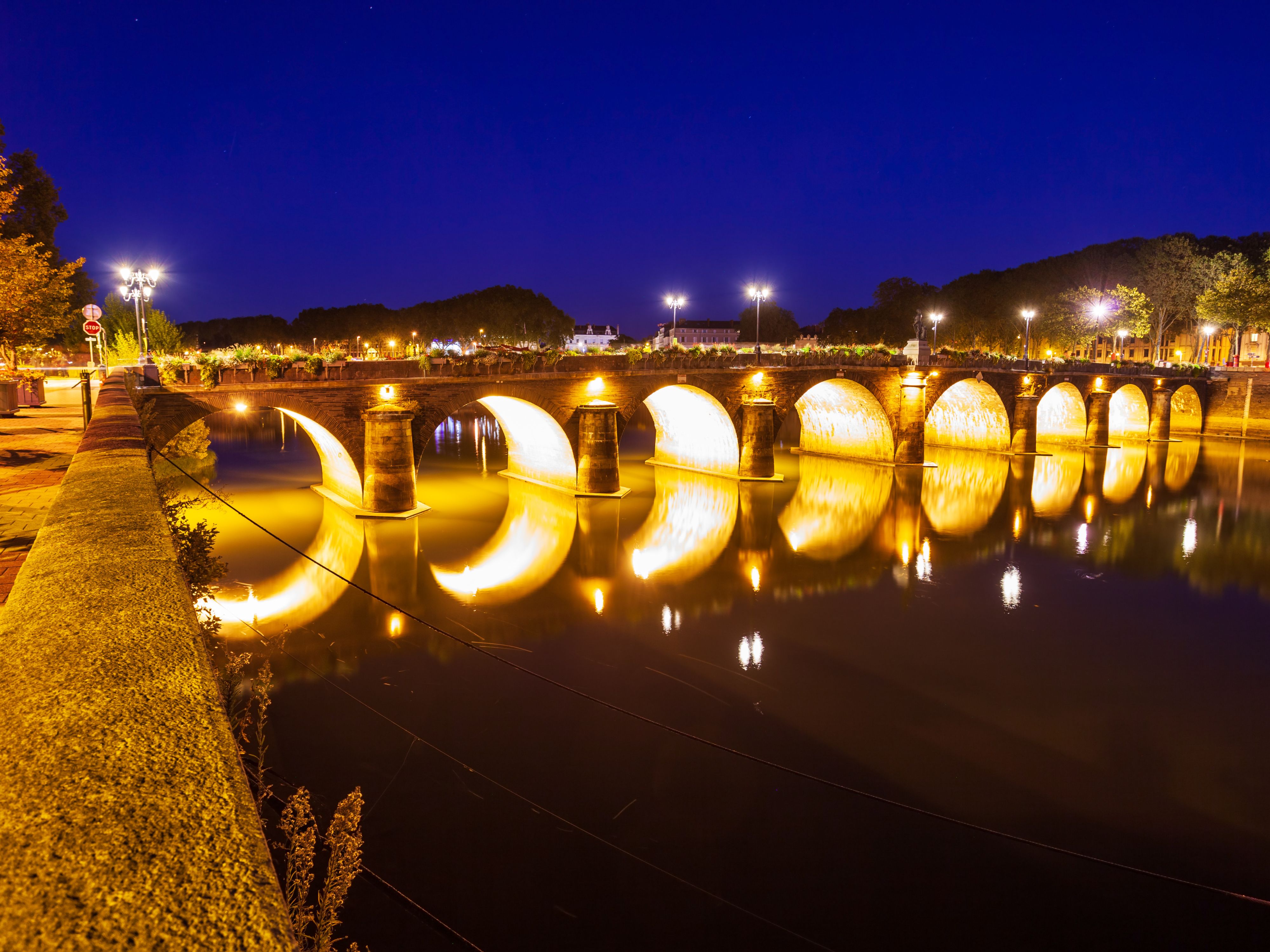 Angers Bridge in Angers, France