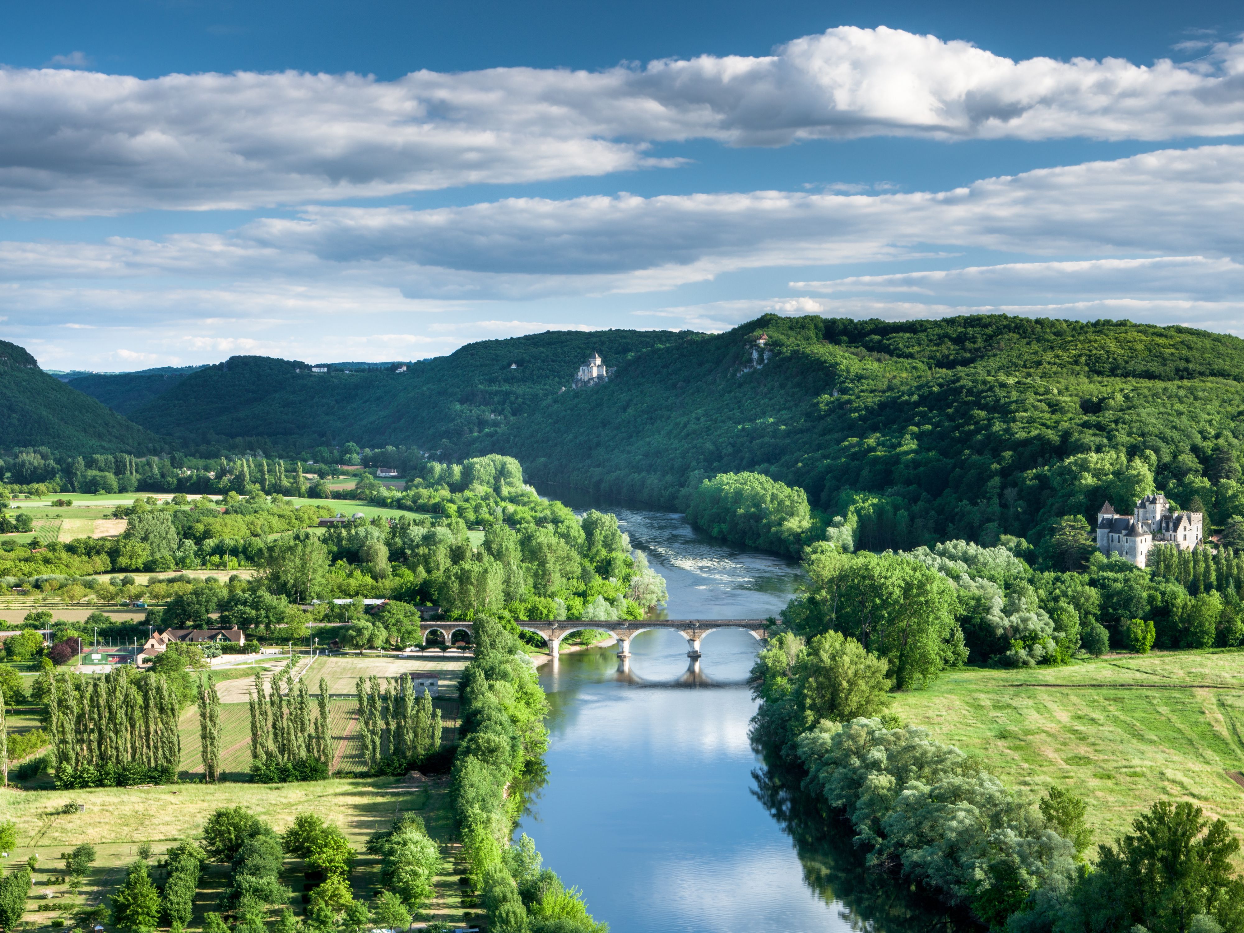 Chateau Castlenaud in Dordogne, France