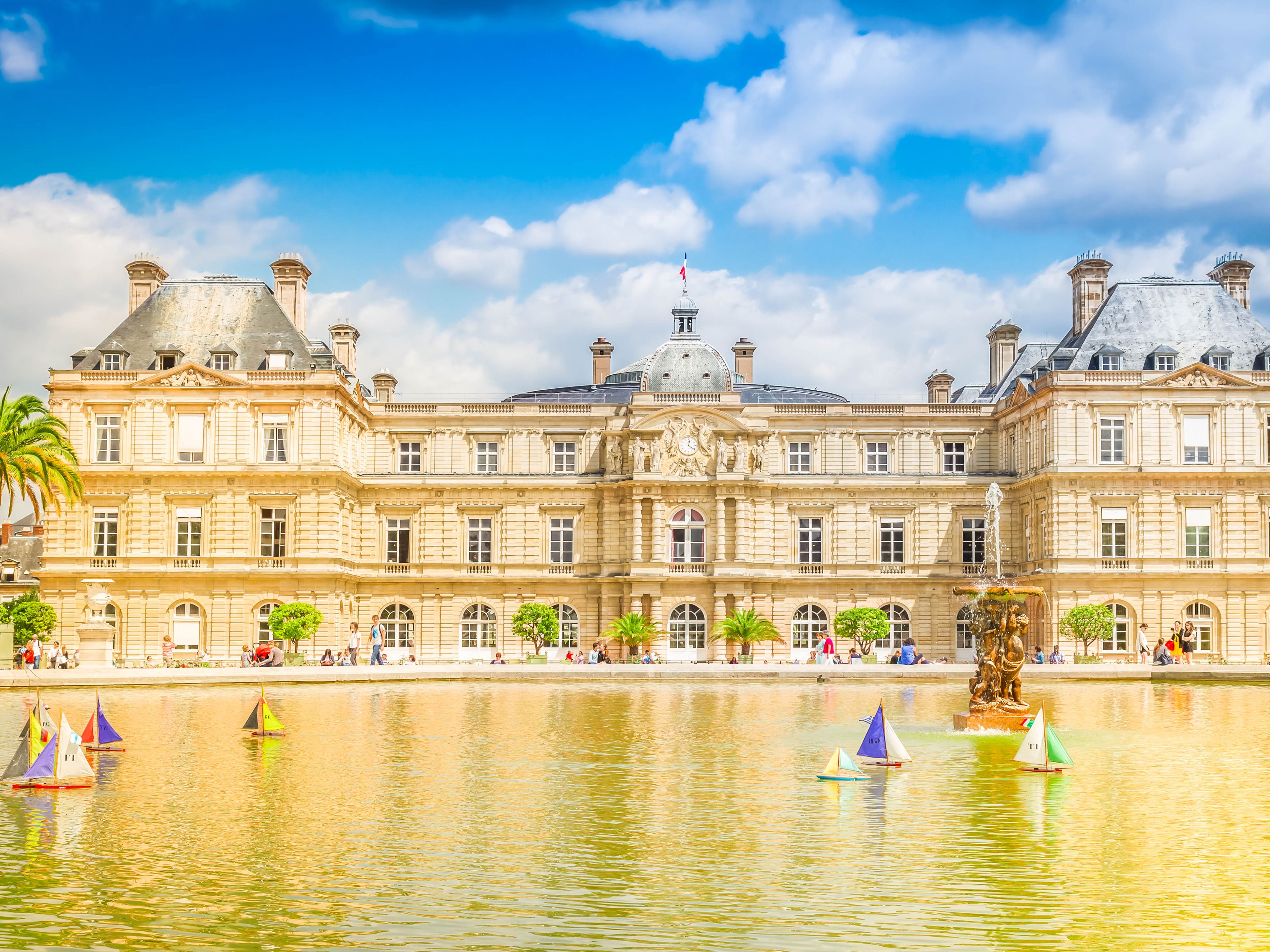 Luxembourg Gardens in Paris