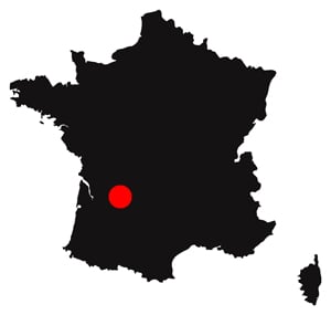 Map Dordogne France