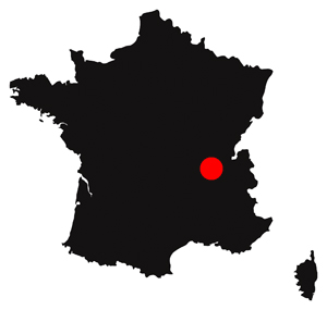 Map Lyon France