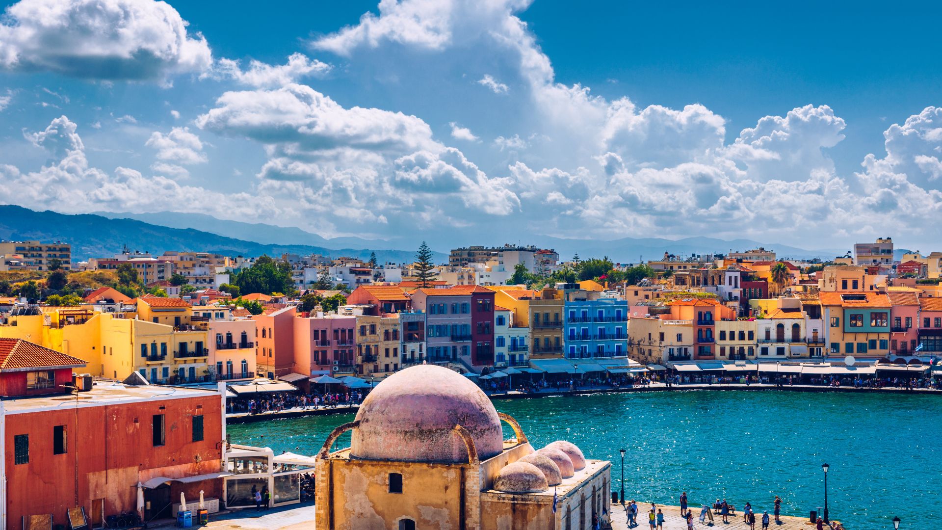 Chania on the Island of Crete