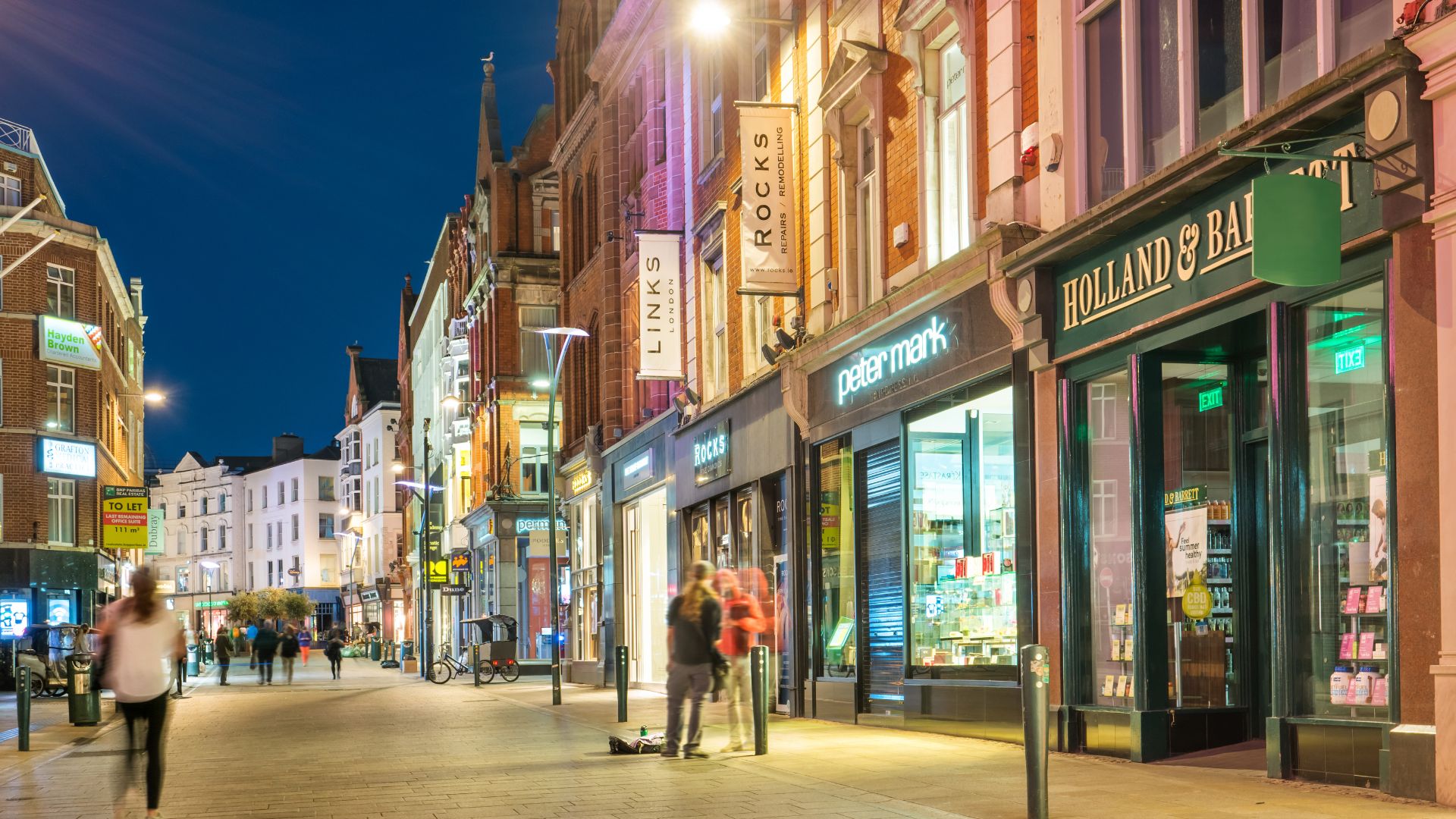 Grafton Street in Dublin