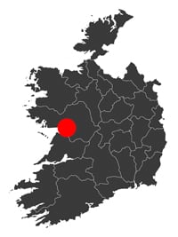 Map of Galway Ireland