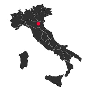 Map Bologna Italy