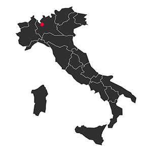 Map Lake Como Italy
