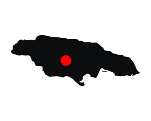 Map Mandeville Jamaica