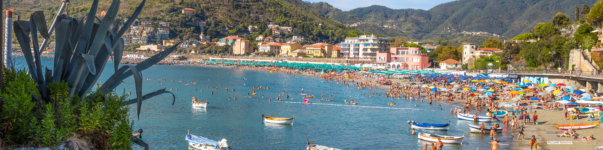 Levanto in the Liguria Region of Italy