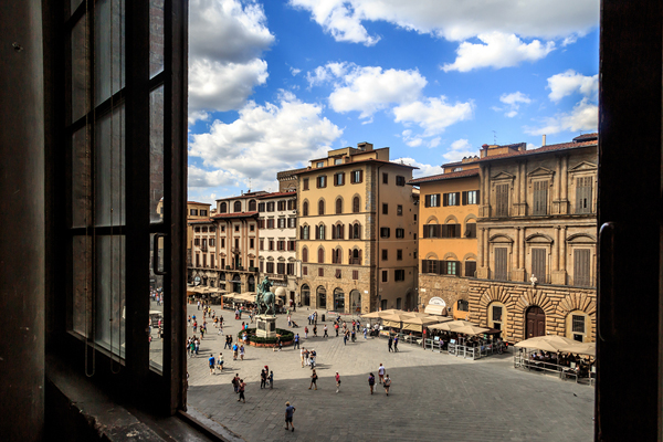 Piazza Della Signoria in Florence, Italy