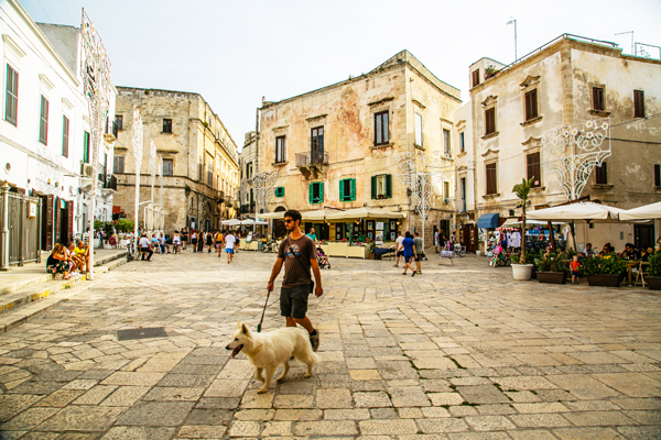 Polignano a Mare in Puglia, Italy