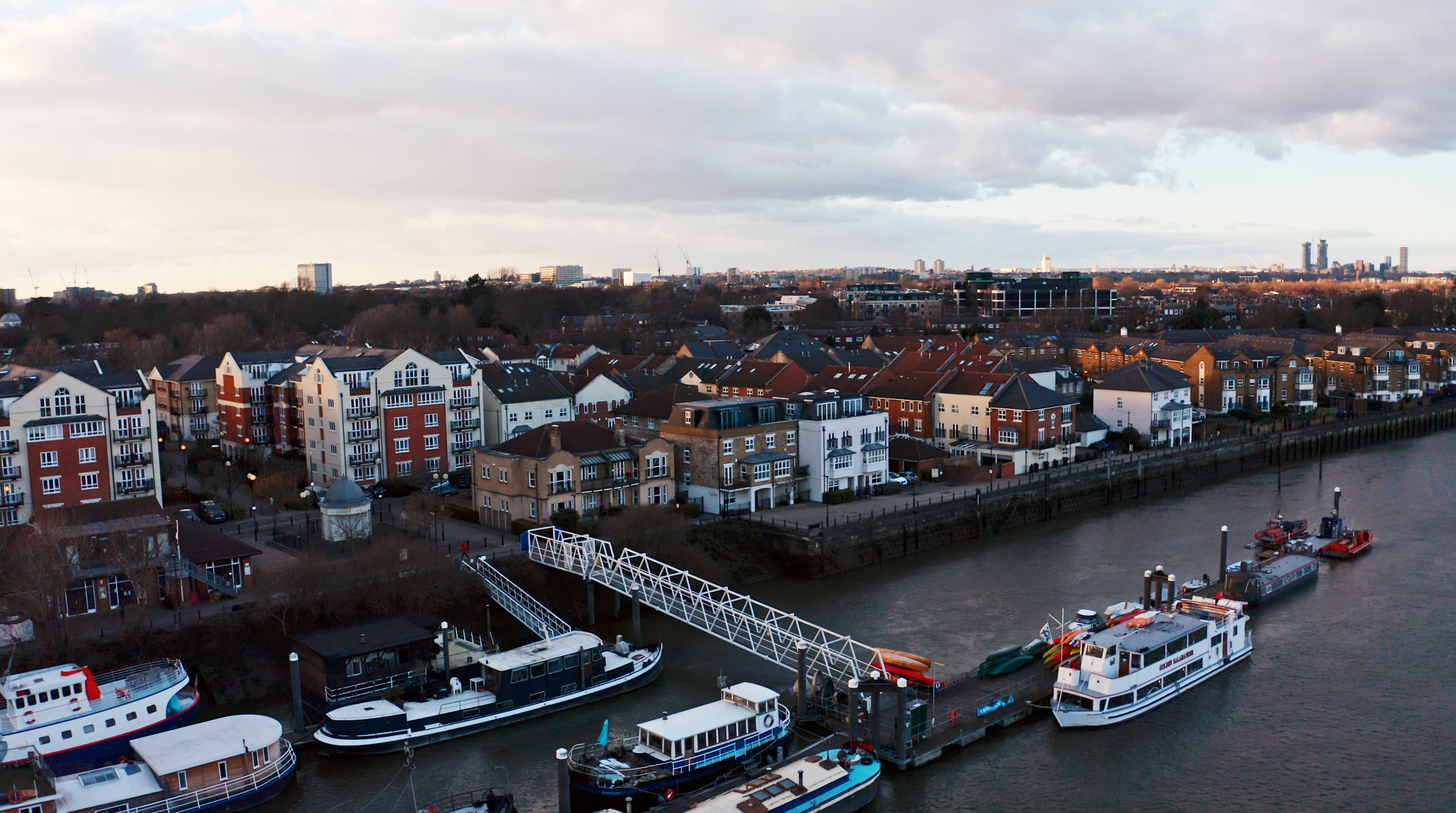 Chiswick Pier in London