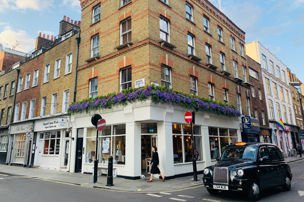Berwick Street in London's Soho Neighborhood