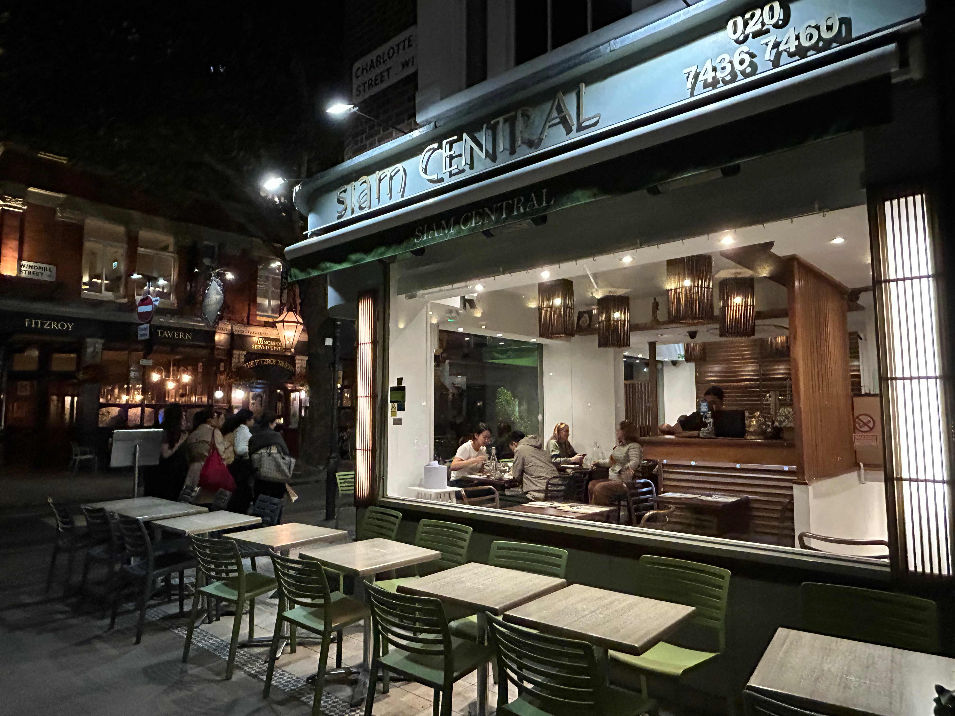 Siam Central in Fitzrovia