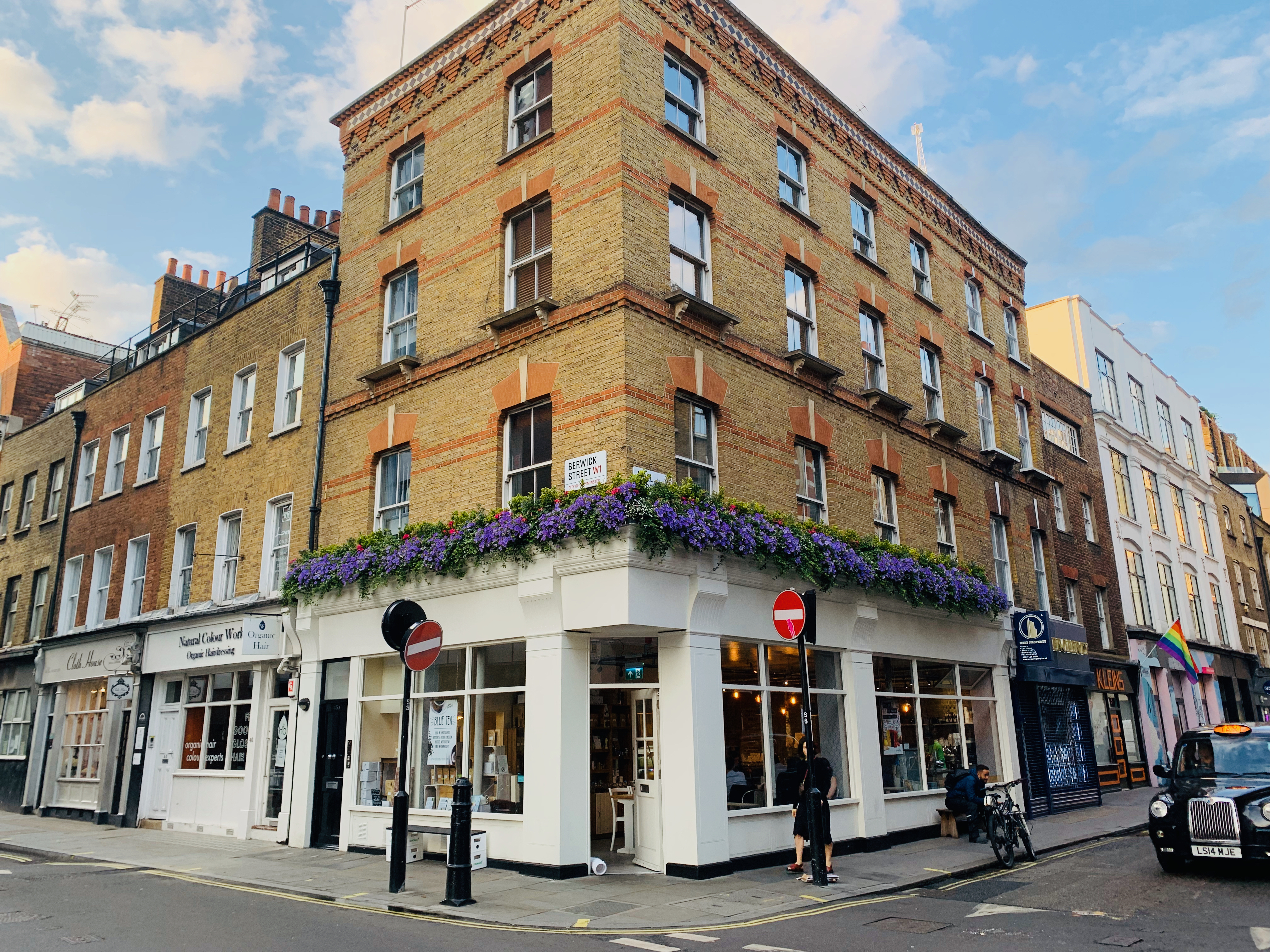 Berwick Street in London's Soho Neighborhood