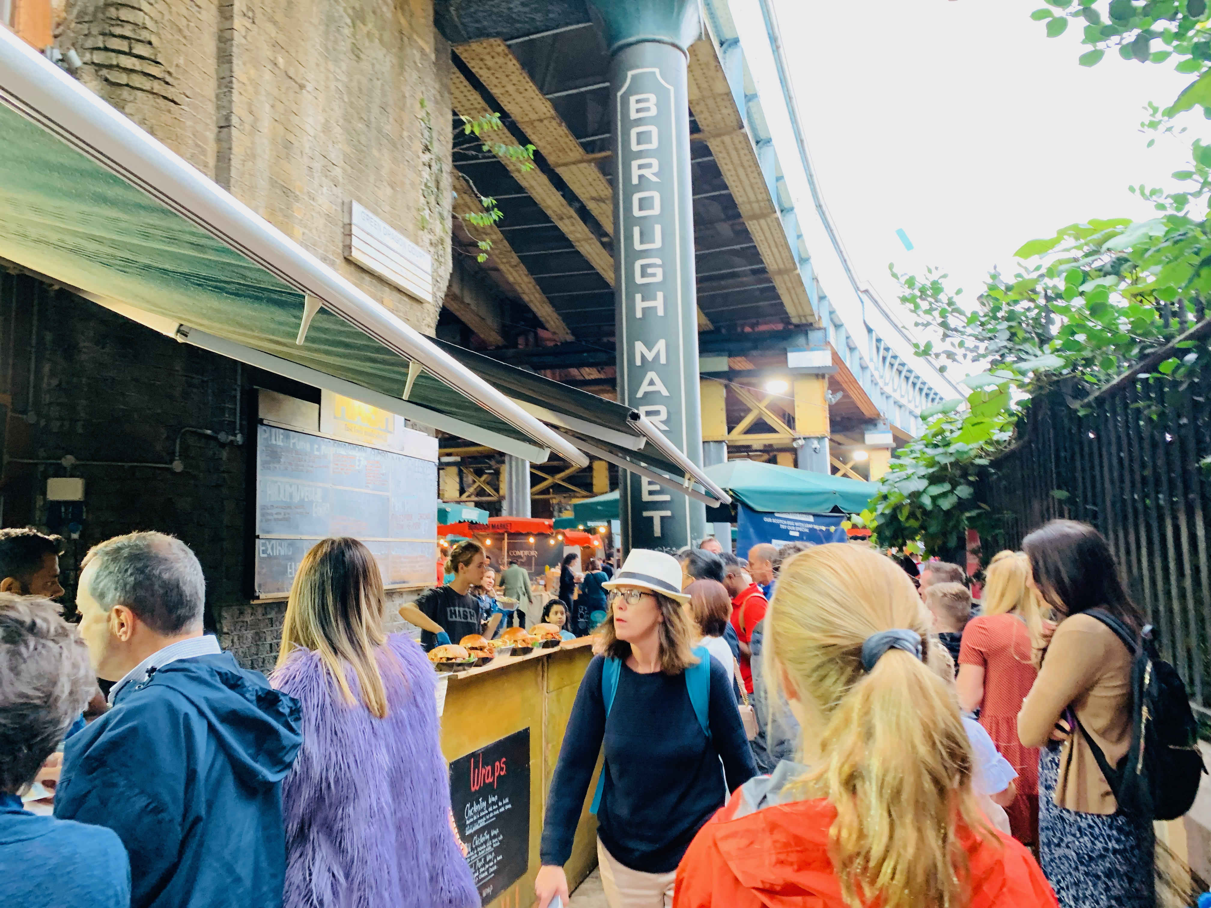 Borough Market in London's Southwark Neighborhood