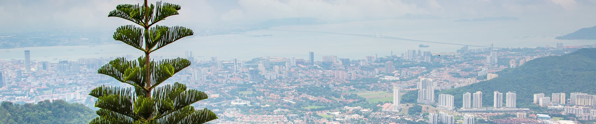View of George Town, Penang, Malaysia