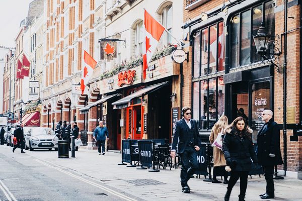 Maple Leaf Pub in London