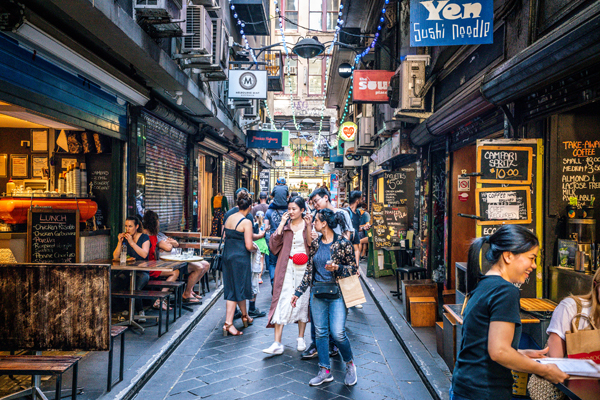 Centre Place in Melbourne