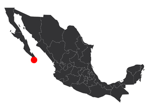 Map Mexico Cabo