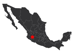 Map Mexico Lake Chapala