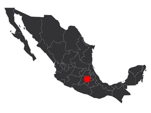 Map Mexico City