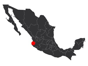Map Mexico PV